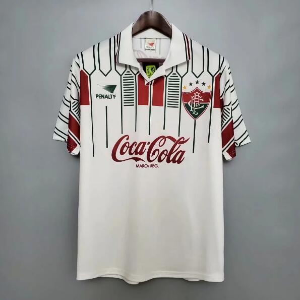 1989-90 Fluminense Retro Away Kit Soccer Jersey